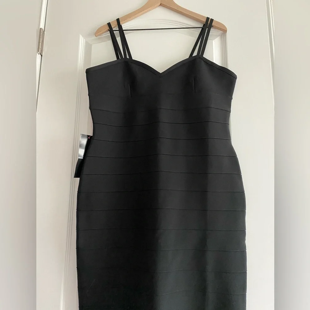 Bebe Double Strap Bandage Dress - Picture 5 of 8